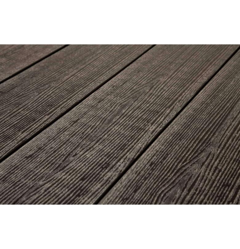 Террасная Доска ДПК SaveWood Standard-Plus Ornus (R) темно-коричневый 3 пог.м.